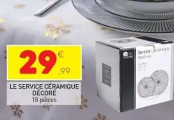 Stokomani Le Service Céramique Décoré offre