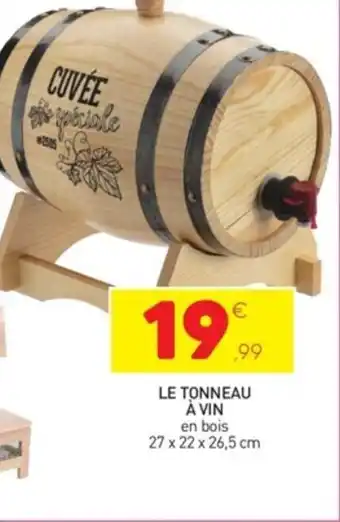 Stokomani Le Tonneau à Vin offre