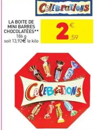 Stokomani La Boite de Mini Barres Chocolatées offre