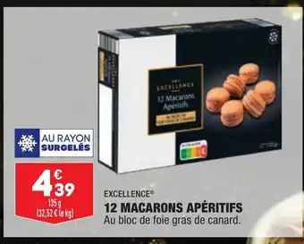 ALDI 12 Macarons Apéritifs offre