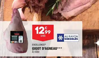 ALDI Gigot d'Agneau offre