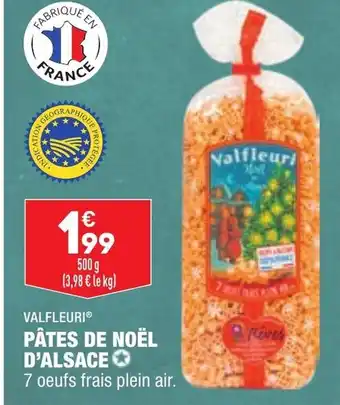 ALDI Pâtes de Noël D'Alsace offre