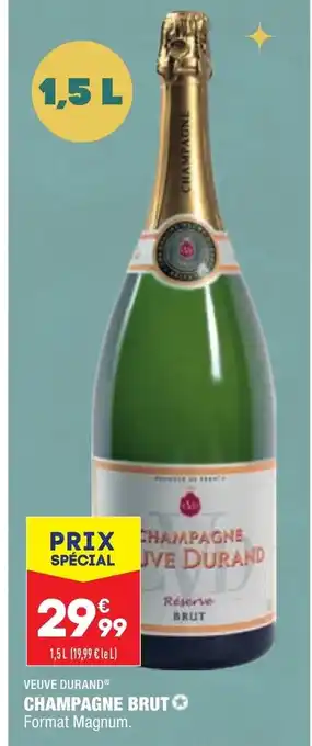 ALDI Champagne Brut offre