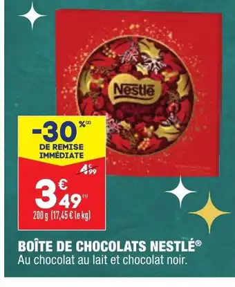 ALDI Boîte de Chocolats Nestlé offre