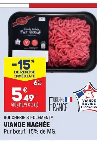 ALDI Viande Hachée offre