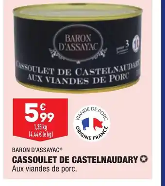 ALDI Cassoulet de Castelnaudary offre