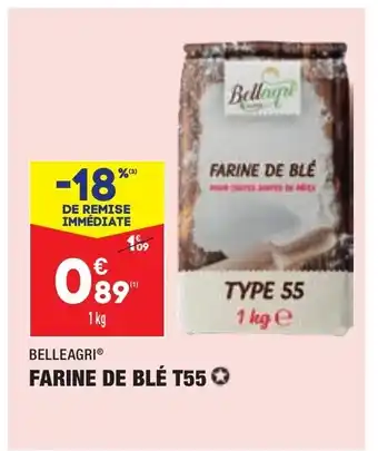ALDI Farine de Blé T55 offre