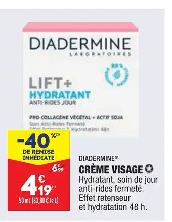 ALDI Crème Visage offre