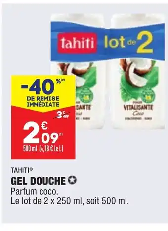 ALDI Gel Douche offre