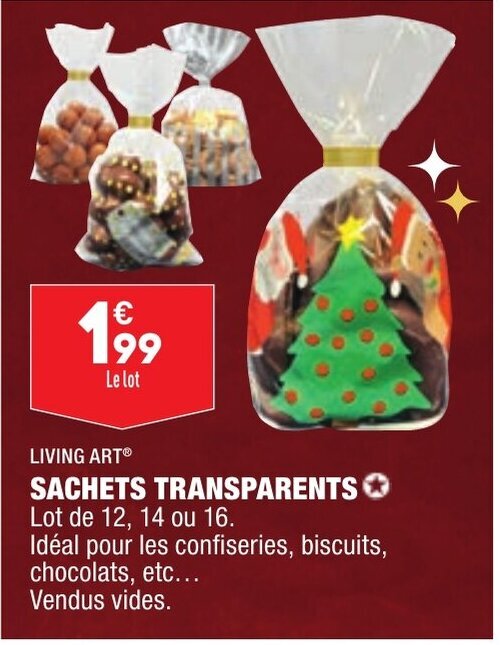 Promo Sachets Transparents chez ALDI