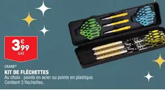 ALDI Kit de Fléchettes offre