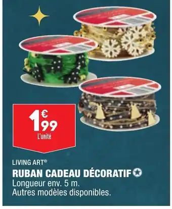 ALDI Ruban Cadeau Décoratif offre