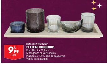 ALDI Plateau Bougeoirs offre