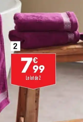 ALDI Serviettes de Toilette offre