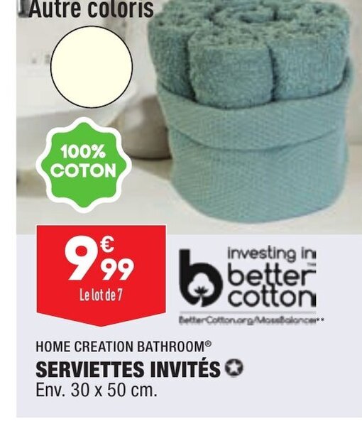 Promo Serviettes Invités chez ALDI