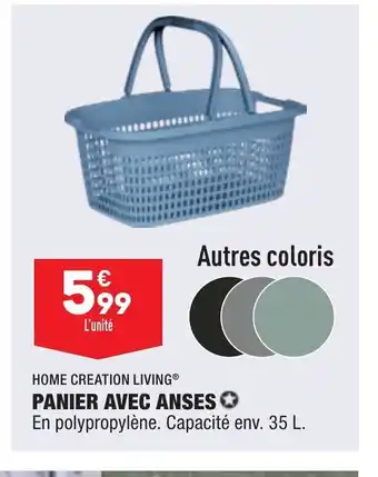 ALDI Panier Avec Anses offre