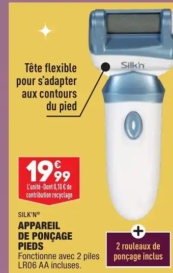 Appareil de Ponçage Pieds