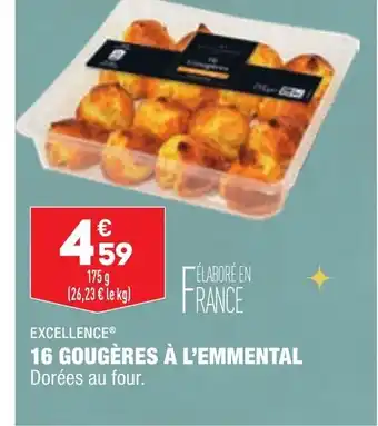 16 Gougères à L'Emmental