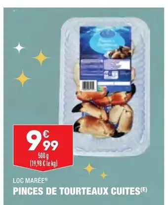 Pinces de Tourteaux Cuites