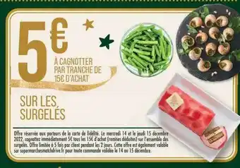 Match Les surgelés offre