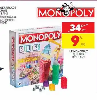 Stokomani Le monopoly builder offre