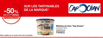 Monoprix Rillettes de Thon Cap Océan offre