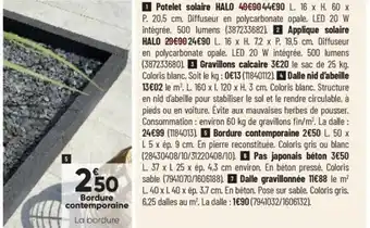Bricorama Bordure contemporaine offre