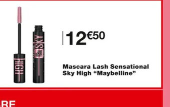 Monoprix Mascara Lash Sensational Sky High Maybelline offre