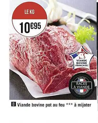 Casino Supermarchés Viande bovine pot au feu***à mijoter offre