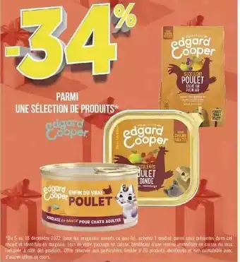 Géant Casino Produits edgard cooper offre