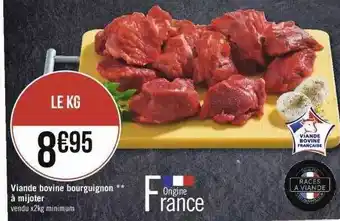 Géant Casino Viande bovine bourguignon**à mijoter offre