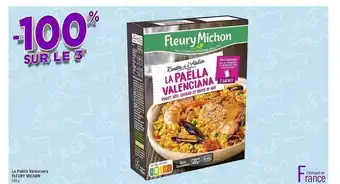 Casino Supermarchés La paëlla valenciana fleury michon offre