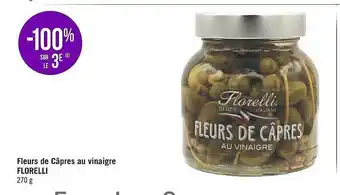 Casino Supermarchés Fleurs de câpres au vinaigre florelli offre