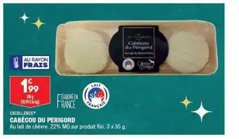 ALDI Cabécou du périgord excellence offre