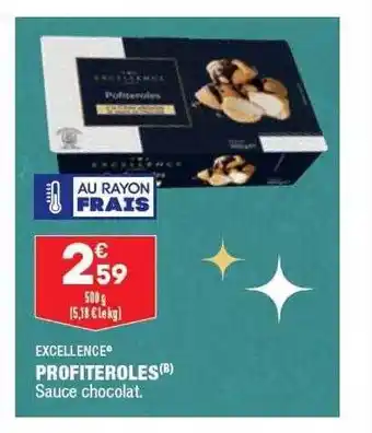 ALDI Profiteroles excellence offre