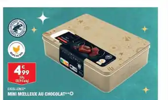 ALDI Mini moelleux au chocolat excellence offre