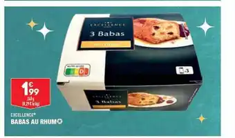ALDI Babas au rhum excellence offre