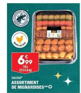 ALDI Assortiment de mignardises isaura offre