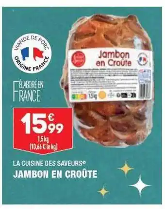 ALDI Jambon en croûte la cuisine des saveurs offre