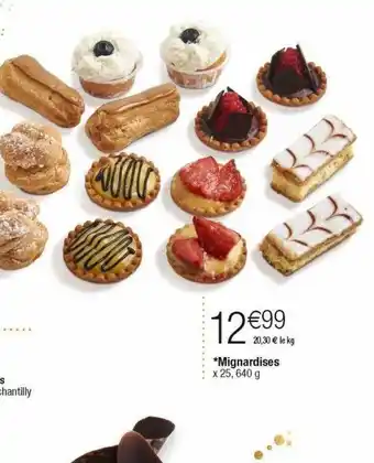 Cora x Carrefour Mignardises offre