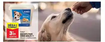ALDI Biscuits pour chien adulte roméo offre