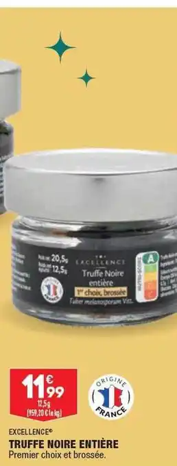 ALDI Truffe noire entière excellence offre