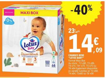 E.Leclerc Changes bébé offre