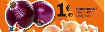 E.Leclerc Oignon rouge offre