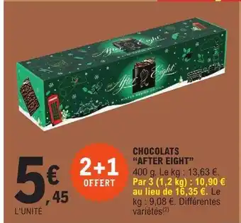 E.Leclerc Chocolats offre