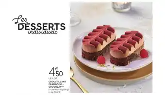 E.Leclerc Croustillant framboise - chocolat offre