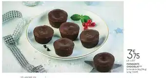 E.Leclerc Fondants chocolat offre
