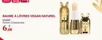 Baume à lèvres vegan naturel inuwet