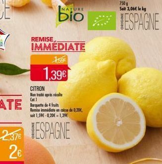 Match Citron offre