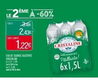 Match Eau gazeuse offre